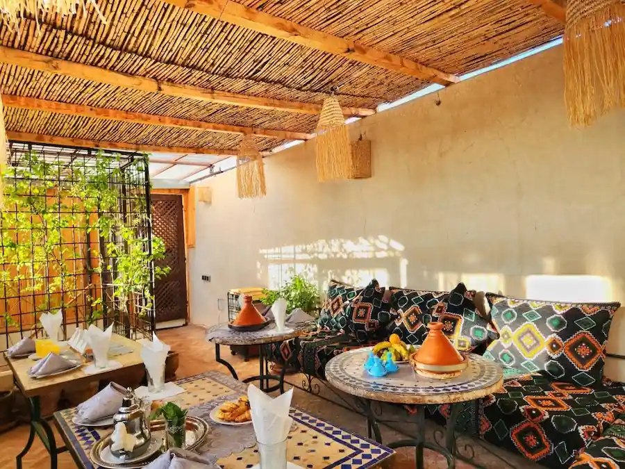 Riad Akkioui in Medina, Berrima (12 min walk to Bahia)